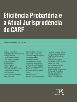 cover image of Eficiência probatória e a atual jurisprudência do CARF